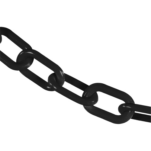 Mr. Chain 51003-100 Heavy-Duty Plastic Safety Chain, Black-(Each)