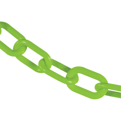 Mr. Chain 51014-50 Heavy-Duty Plastic Safety Chain, Green-(Each)