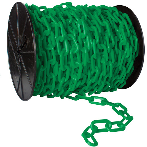 Mr. Chain 51102 Heavy-Duty Plastic Safety Chain, Yellow-(Each)