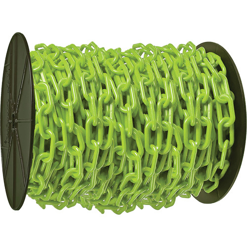 Mr. Chain 51114 Heavy-Duty Plastic Safety Chain, Green-(Each)