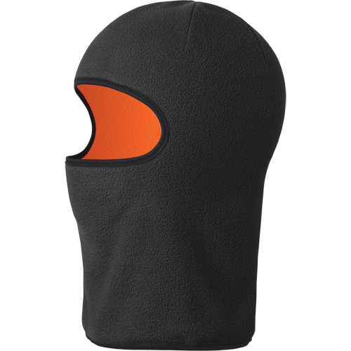 Pioneer  V4030270-O/S  5502 Reversible 1-Hole Balaclava, Micro Fleece, Black/High-Visibility Orange - Each