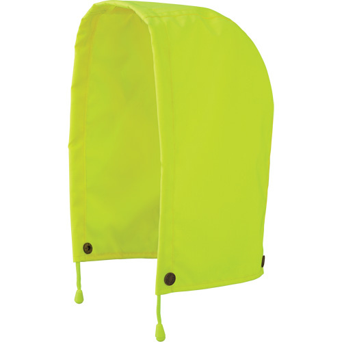 Pioneer  V1200360-O/S  5401H Hood for 300D High-Visibility Trilobal Ripstop Waterproof Safety Jacket, High Visibility Lime-Yellow, Polyester - Each