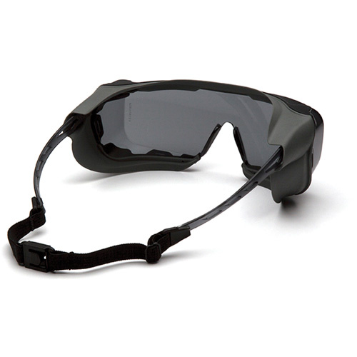 Pyramex  S9920STMRG  Cappture? Plus Safety Goggles, Grey Lens, Anti-Fog, Closed Vent - Each