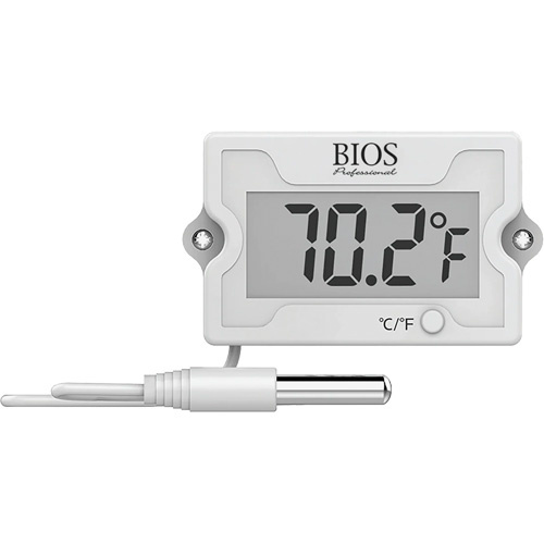 BIOS  DT157  Panel Mount Thermometer, Contact, Digital, -58-230?F (-50-110?C) - Each