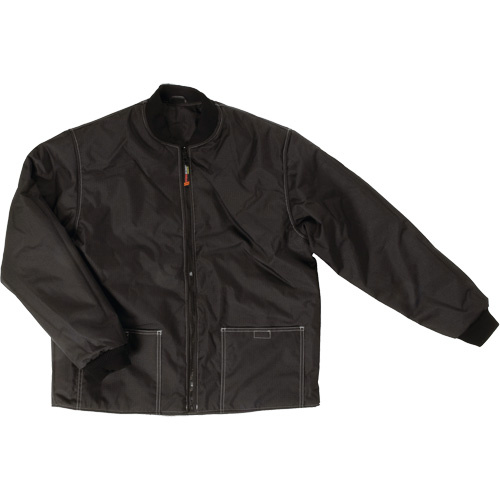 Tough Duck  S18711-BLK-L  Ripstop 4-in-1 Safety Jacket, Polyester, Black, Large - Each