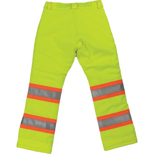 Tough Duck  SP071-FLGR-2XL  Women?s Insulated Flex Safety Pant, Polyester, 2X-Large, High Visibility Lime-Yellow - Each