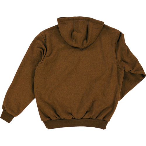 Tough Duck  WJ222-MLBRN-3XL  Water Repellent Fleece Pullover Hoodie, Men's, 3X-Large, Brown - Each