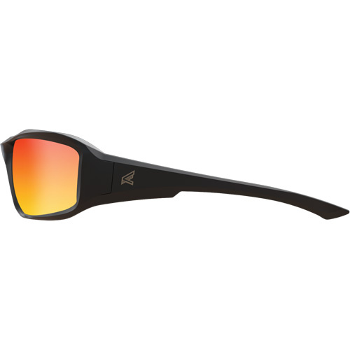 Edge Safety Eyewear  TXBAP239  Brazeau Safety Glasses, Red/Mirror Lens, Anti-Scratch/Polarized, ANSI Z87+/MCEPS GL-PD 10-12/Meets/Exceeds CSA Z94.3 - Each