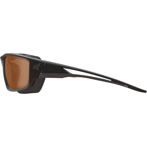Edge Safety Eyewear  GTSK215  Kazbek Safety Glasses with Gasket, Copper Lens, Anti-Scratch/Polarized, ANSI Z87+/MCEPS GL-PD 10-12/Meets/Exceeds CSA Z94.3 - Each