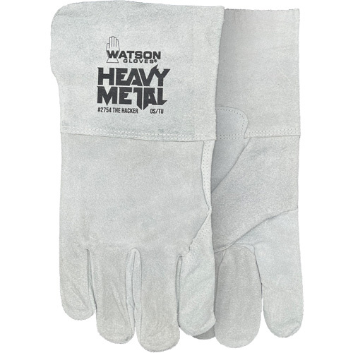 Watson Gloves  2754  The Hacker Welding Gloves, Split Cowhide, Size One Size - Pair