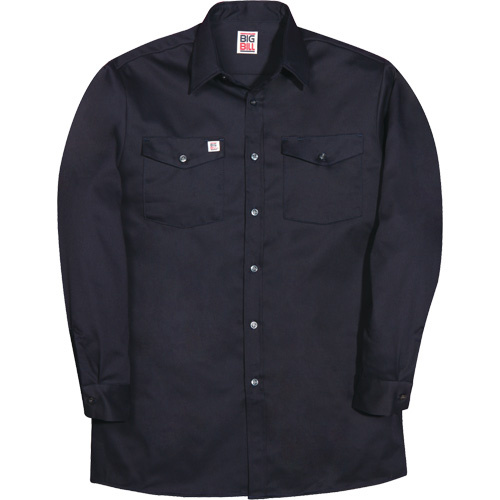 Big Bill Long-Sleeve Industrial Work Shirt  (Each)-Click on options for variations & Details.