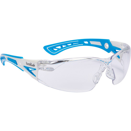 Boll? Safety  PSSRUSP085  RUSH+ Safety Glasses, Clear Lens, Anti-Fog/Anti-Scratch, ANSI Z87+/Meets/Exceeds CSA Z94.3 - Each
