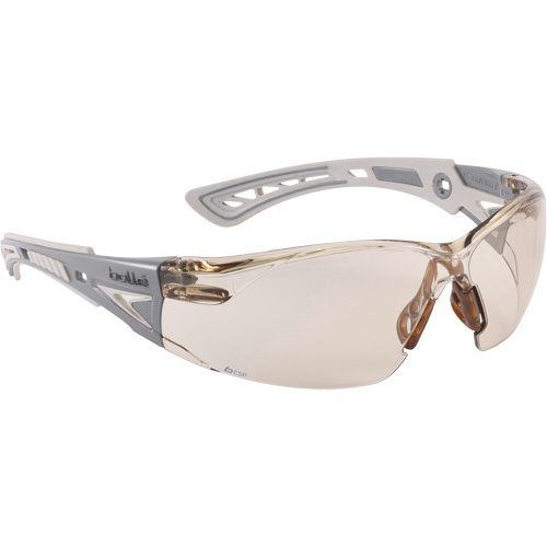 Boll? Safety  RUSHPCSP  RUSH+ Safety Glasses, Copper Lens, Anti-Fog/Anti-Scratch - Each