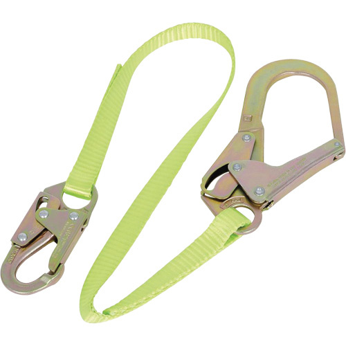 Peakworks  V815424  LAN-3402-4 Restraint Webbing Lanyard, 1 Legs, 4', CSA Class B - Each