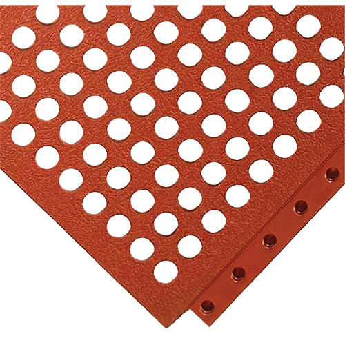 Wearwell  582.58X3X3TC  24/Seven<sup>?</sup> Locksafe<sup>?</sup> Grade A<sup>?</sup> Open Interlocking Rubber Floor Tiles - Each