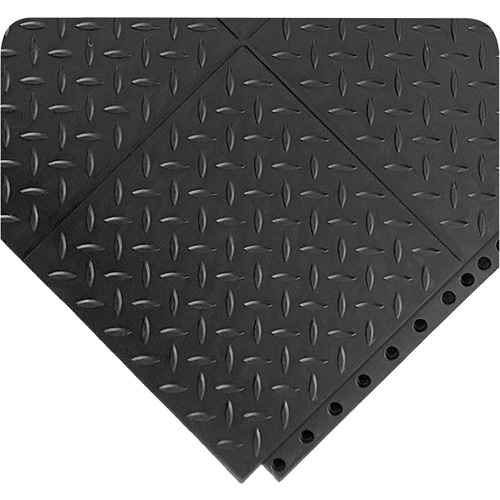 Wearwell  583.1X3X3GRBK  24/Seven<sup>?</sup> Locksafe<sup>?</sup> Max Diamond Plate Tiles - Each