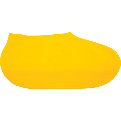 Tingley Inc.  6333.MD  Boot Saver<sup>?</sup> Disposable Shoe Cover, Medium, Rubber Latex, Yellow - Case of 100 Pairs