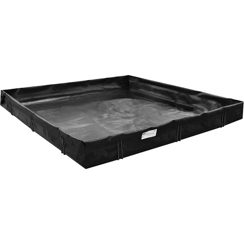 Enpac  BD-46-WB-L  Spill Containment Berm, 179 US gal. Capacity, 6' W x 4' L x 1" H, L-Bracket - Each