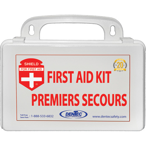 Dentec  81BCCSA-0001-0  Shield? First Aid Kit, British Columbia/Meets CSA Z1220-17 Type 1 Personal, Personal (1 Worker) - Each