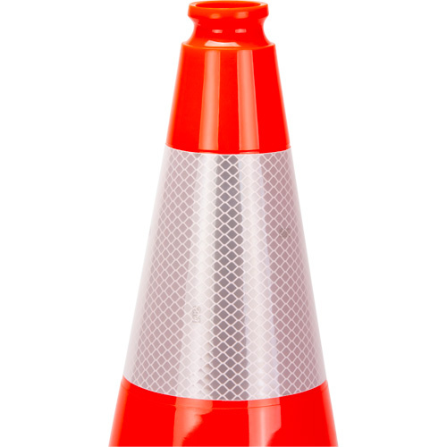 Zenith Safety Products  Premium Traffic Cone, 18", Orange, 6" Reflective Collar(s) - Each
