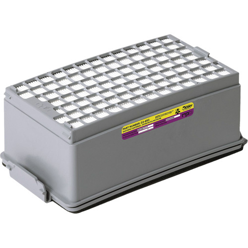 GVS 03-893 PX5 Combination HEPA OV/AG Gas Cartridge, Acid Gas/Multi Gas/Organic Vapour - Each