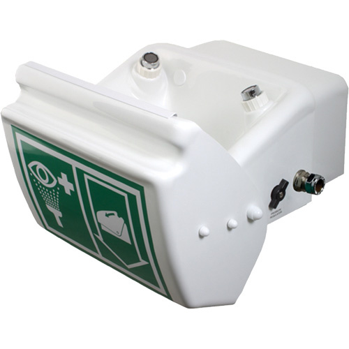 Hughes 45GEW Eye/Face Wash, Wall-Mount Installation, Plastic Bowl-(Each)