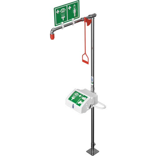 Hughes 18G45GT Combination Shower with Closed ABS Bowl & Top Inlet, Pedestal-(Each)