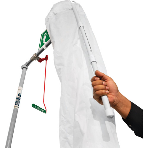 Hughes TEST-KIT Safety Shower Test Kit with Bucket & Shower Sock-(Each)