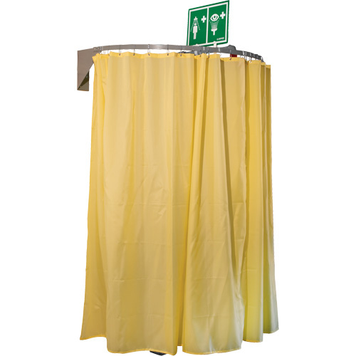 Hughes CURTAIN-WM Wall Mounted Safety Shower Modesty Curtain-(Each)