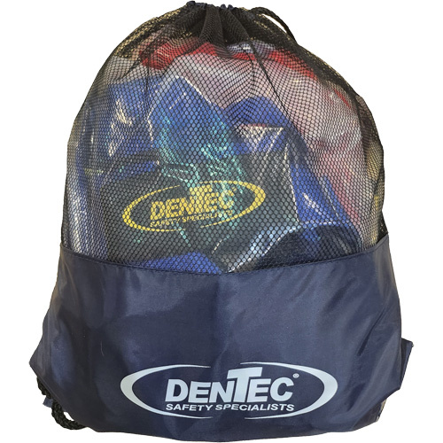 Dentec  16H33101FIURTLBAG  ECO? Safety Harness in Mesh Bag with 6' Lanyard, CSA Certified, Class A, 255 lbs. Cap.