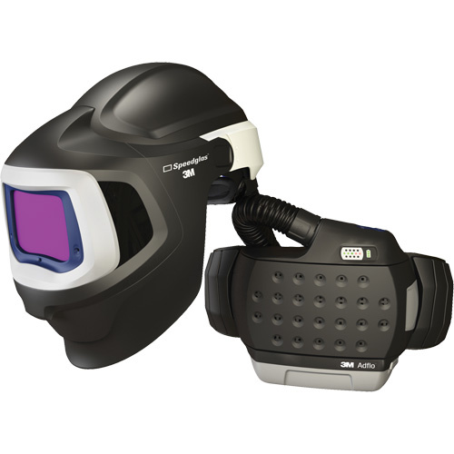 3M  37-1101-30ISW-CA  Adflo? Powered Air Purifying Respirator HE System with Speedglas? 9100 MP Welding Helmet, Welding Helmet, Lithium-Ion Battery - Each