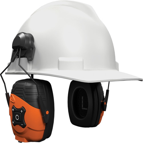 ISOtunes IT-70 Safety Orange Link 2.0 Bluetooth Earmuffs, Cap Mount Style, 21 dB - Each