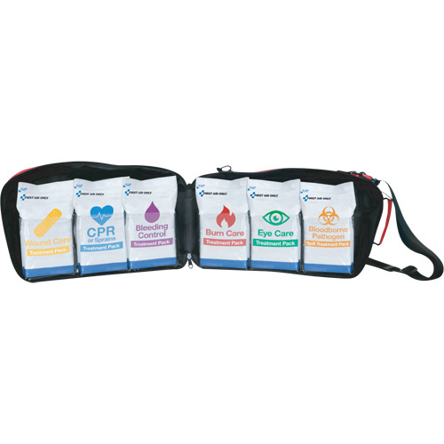 First Aid Central  ERK-FAC  Emergency Response First Aid Kit, Nylon Bag