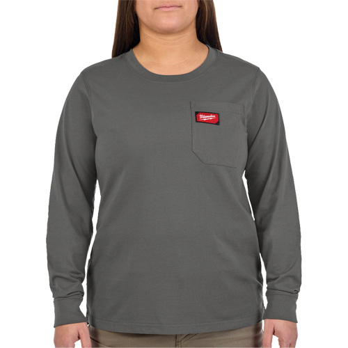 Milwaukee GRIDIRON Long Sleeve Pocket T-Shirt  (Each)-Click on options for variations & Details.