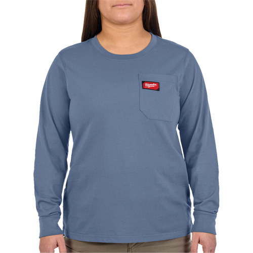 Milwaukee GRIDIRON Long Sleeve Pocket T-Shirt  (Each)-Click on options for variations & Details.