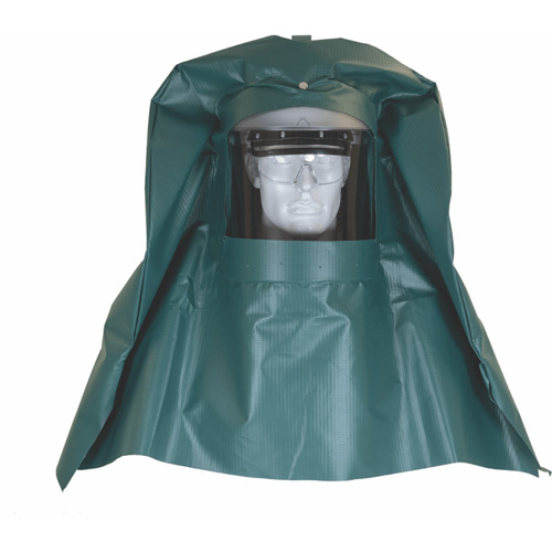 Oberon  CS8AFC  Chemical Splash Hood & Hard Cap with Chemical Resistant Face Shield