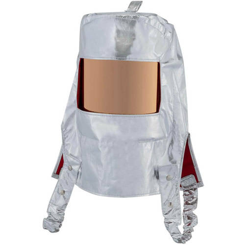 Oberon  HR-PB-5AFR  Heat Reflective Hood with Clear Gold Window