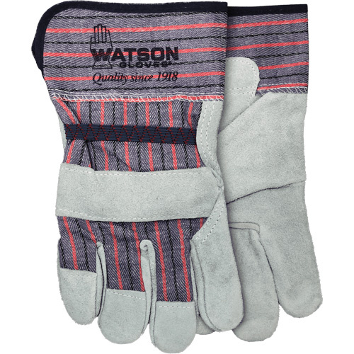 Watson Gloves  104X  Guard?n Duty Gloves, One Size, Split Cowhide Palm - Pair