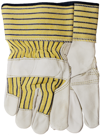 Watson Gloves  A281BB  Poor Boy Gloves, One Size, Grain Cowhide Palm - Pair