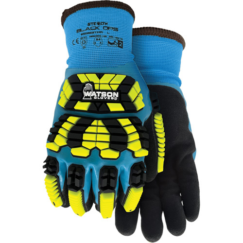 Watson Gloves 9393TPR Stealth Black Ops Winter Impact Gloves  (Pair)-Click on options for variations & Details.