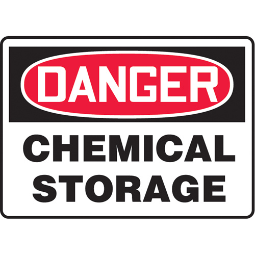 Accuform Signs ""Chemical Storage"" Sign  (Each)-Click on options for variations & Details.