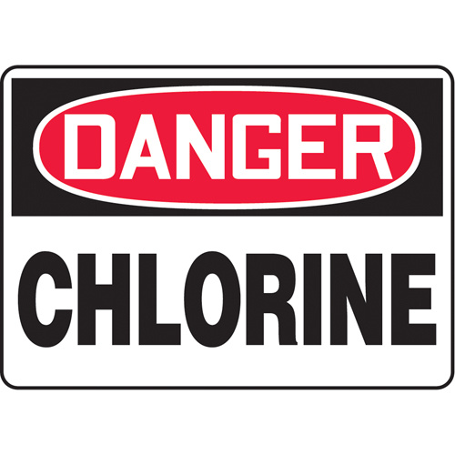 Accuform Signs ""Chlorine"" Sign  (Each)-Click on options for variations & Details.