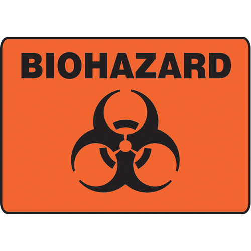 Accuform Signs ""Biohazard"" Sign  (Each)-Click on options for variations & Details.