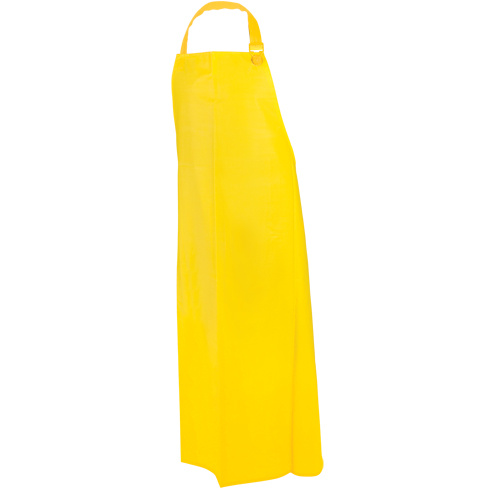 PVC Apron, PVC, Yellow, 35" W x 45" L - Each