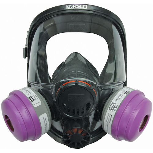 Honeywell  760008A  North<sup>?</sup> 7600 Series Full Facepiece Respirator, Silicone, Large/Medium/Medium/Large - Each
