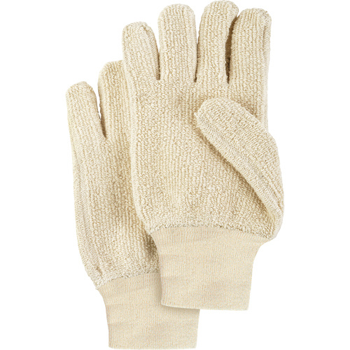 Jomac Canada  1966  Heat-Resistant Gloves, Terry Cloth, Large, Protects Up To 200? F (93? C) - Pair