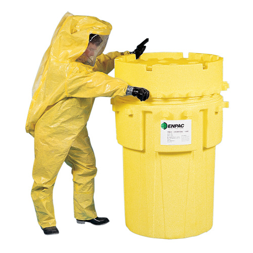 Enpac 1180-YE Poly-Overpack 180T Overpack Drum, Stationary-(Each)