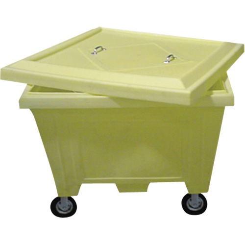 Enpac 1530-YE Extra Large Tote with 4" Wheels, 223 US gal. Capacity-(Each)