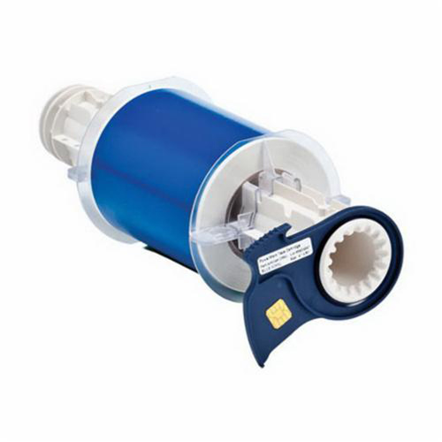 Brady  13541  Indoor-Outdoor Label Printer Tape, Vinyl, Blue, 4" Width - Each