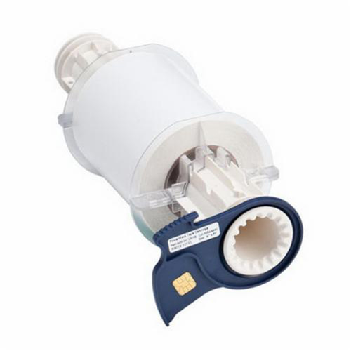 Brady  13538  Indoor-Outdoor Label Printer Tape, Vinyl, White, 4" Width - Each